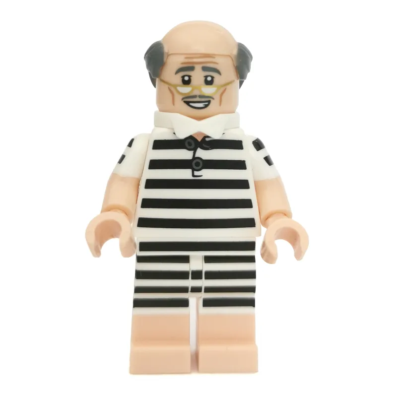 LEGO Minifigur Alfred Pennyworth, Balding, Swimsuit (CMF)
