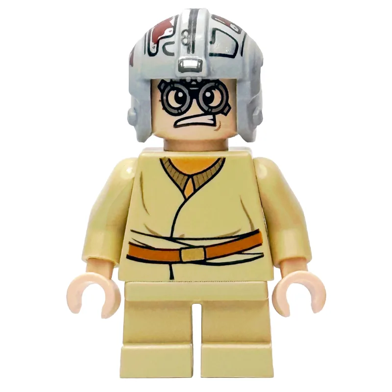 LEGO Minifigur Anakin Skywalker, Child, Light Bluish Gray Helmet