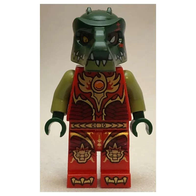 LEGO Minifigur Cragger in Fire Chi Outfit