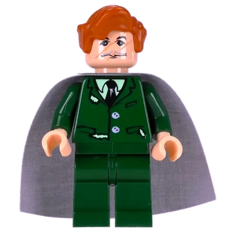 LEGO Minifigur Remus Lupin, Dark Green Suit