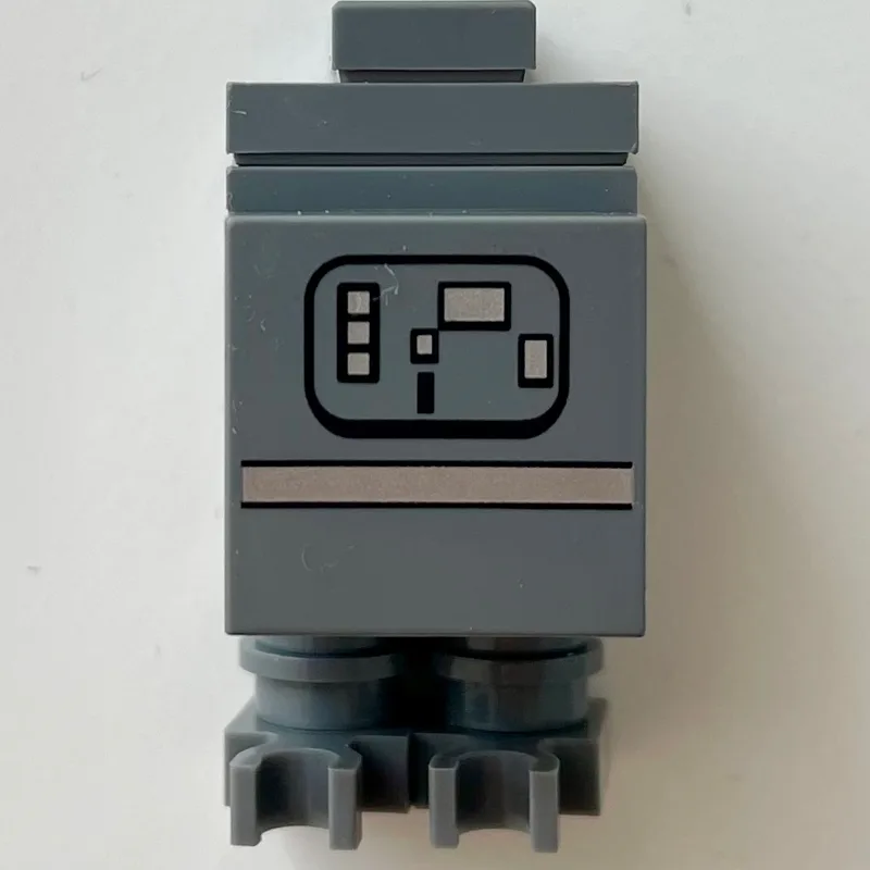 LEGO Minifigur GNK Power Droid (Gonk) - Dark Bluish Grey