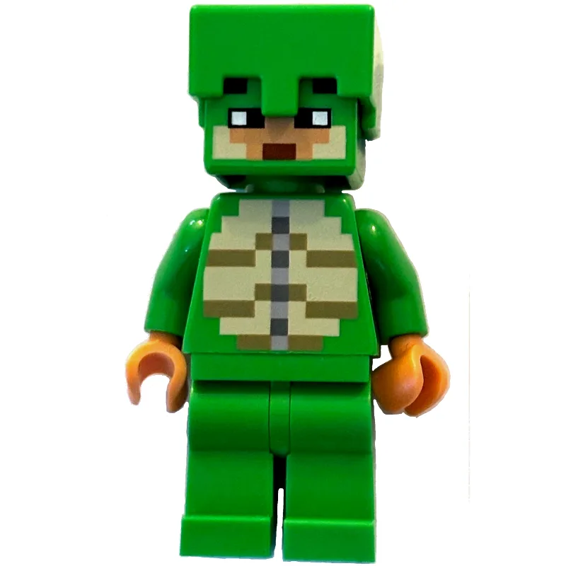 LEGO Minifigur Turtle Skin Warrior