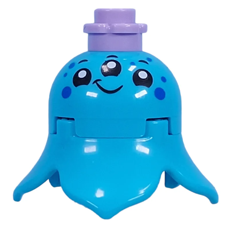 LEGO Minifigur Alien, Medium Azure, Large
