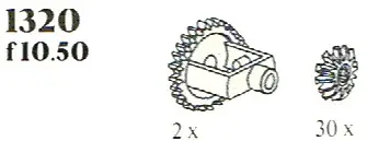 LEGO Differential and Bevel Gears