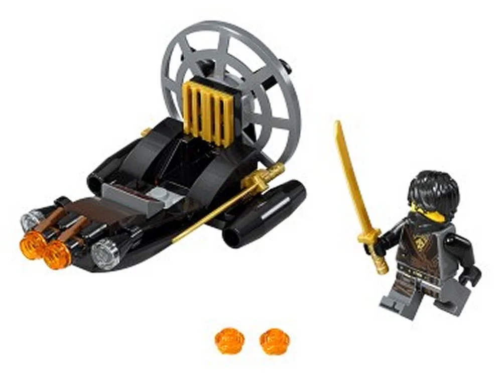LEGO Stealthy Swamp Airboat
