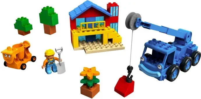 LEGO Lofty and Dizzy Hard at Work