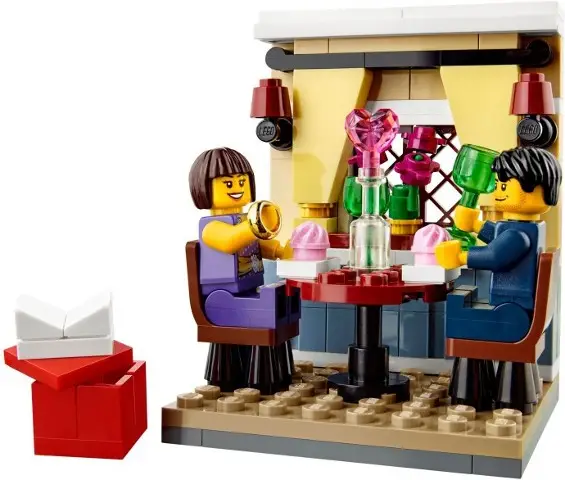 LEGO Valentine's Day Dinner