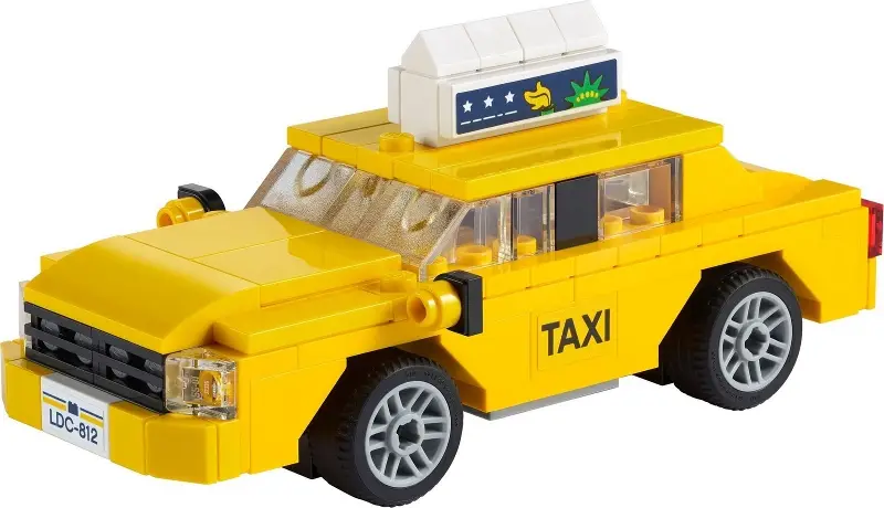 LEGO Yellow Taxi