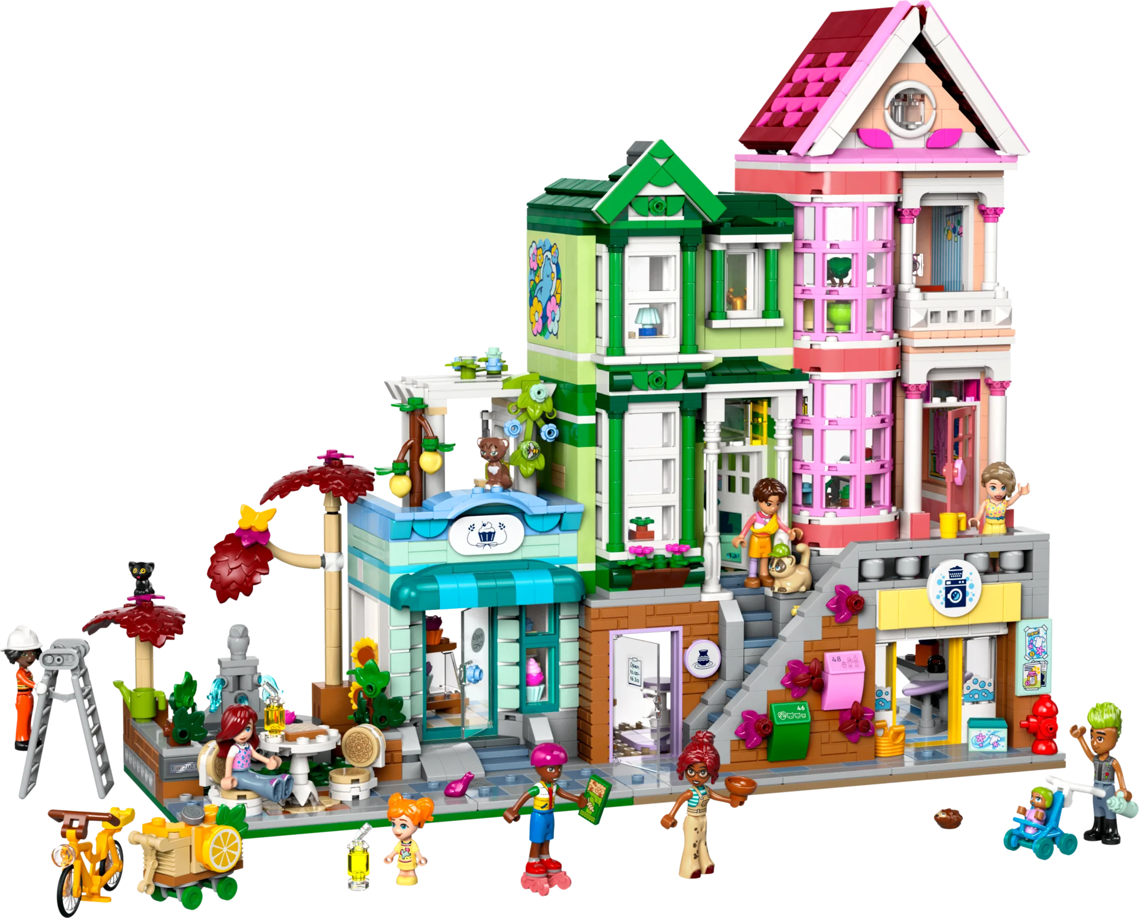 LEGO Heartlake City Apartments and Stores