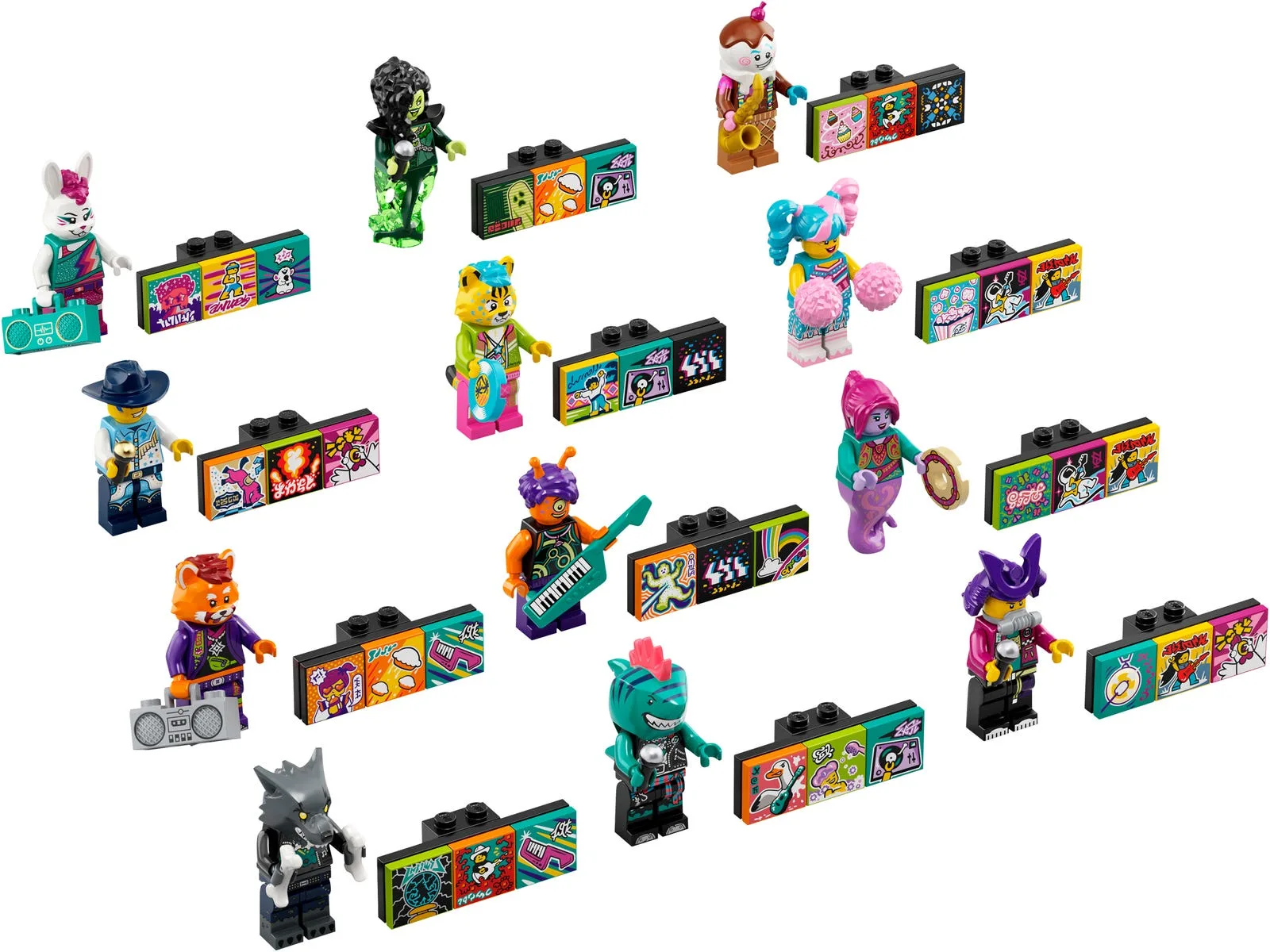 LEGO Bandmates Series 1 - Complete