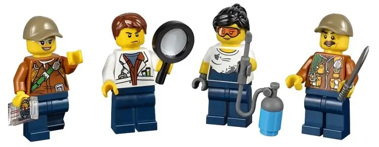 LEGO City Jungle Minifigure Collection