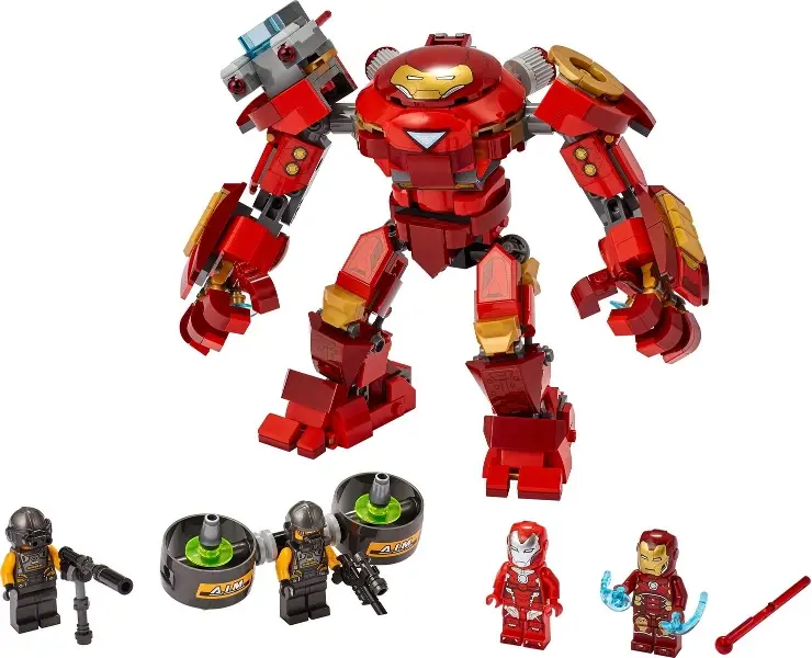 LEGO Iron Man Hulkbuster versus A.I.M. Agent