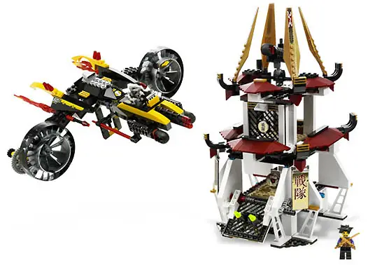 LEGO Fight for the Golden Tower