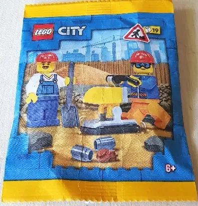 LEGO Building Team with Tools